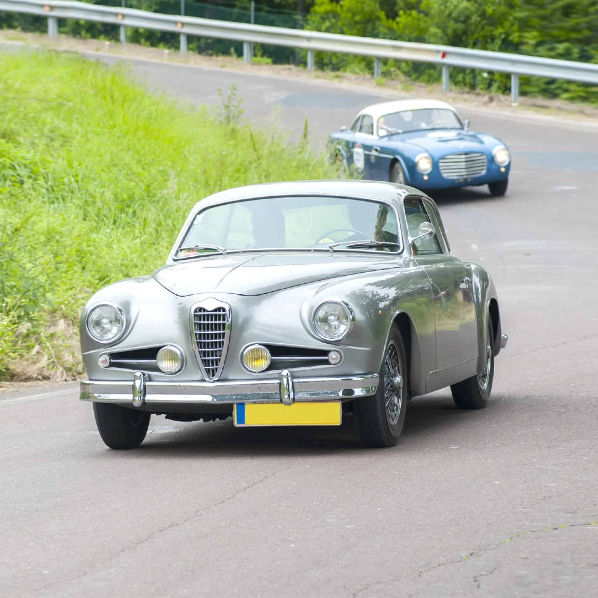 Oldtimer op de weg