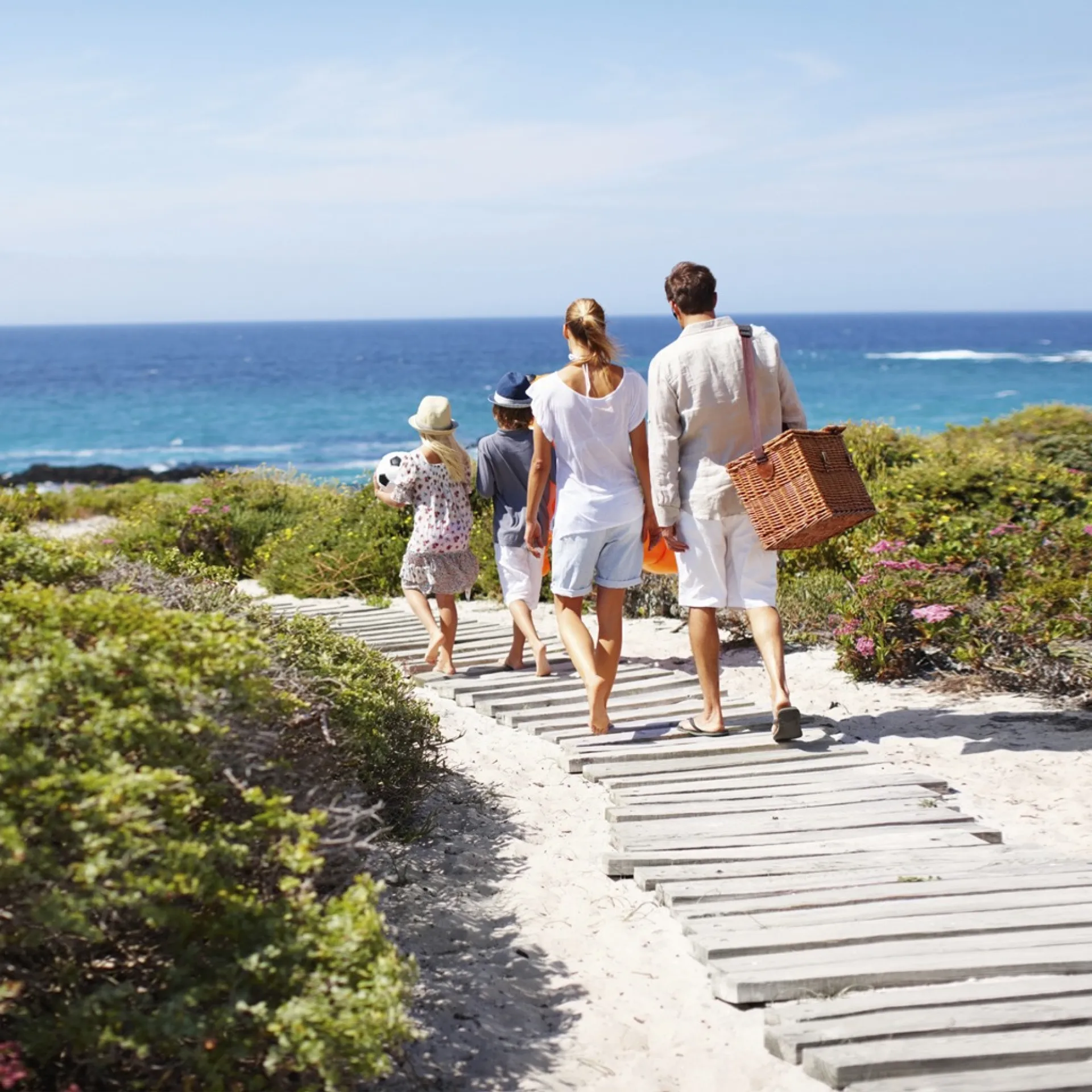 Vakantie naar het strand