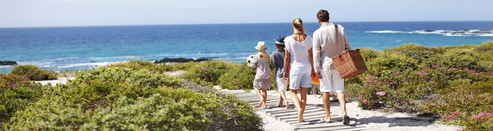 Vakantie naar het strand